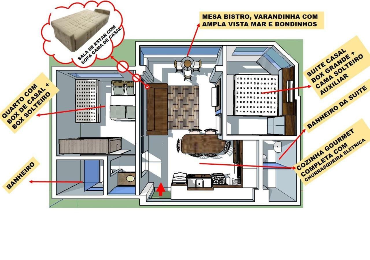 Novo Lar Camboriu Park Frente Mar Apartment Balneario Camboriu Ngoại thất bức ảnh